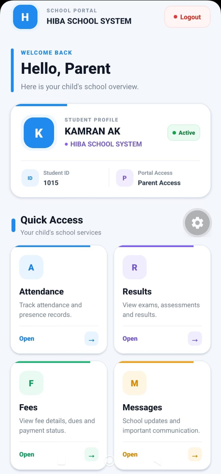 Parent App