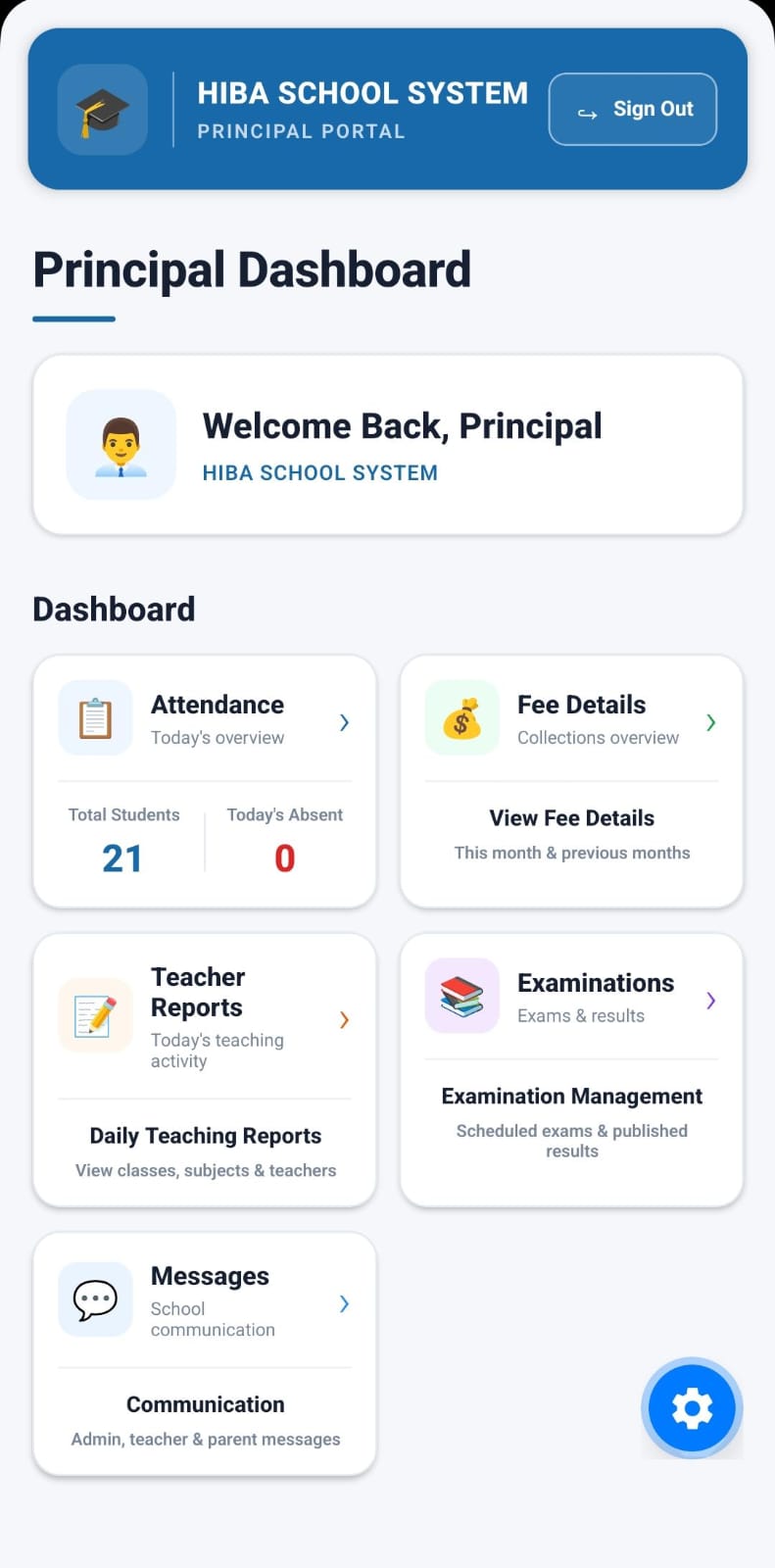Principal App